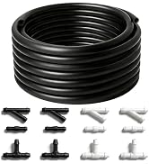 Aienxn Windshield Washer Hose Kit - 4 Meter Washer Fluid Hose & 12PCS Hose Connectors, Suitable f...