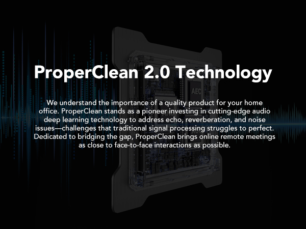 A05U USB Conference Speaker and Microphone, Wired Speakerphone, 360° Noise Cancelling Voice Pickup