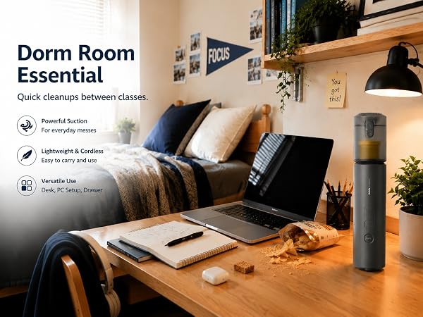 handheld vacuum for college dorm essentials first apartment essentials