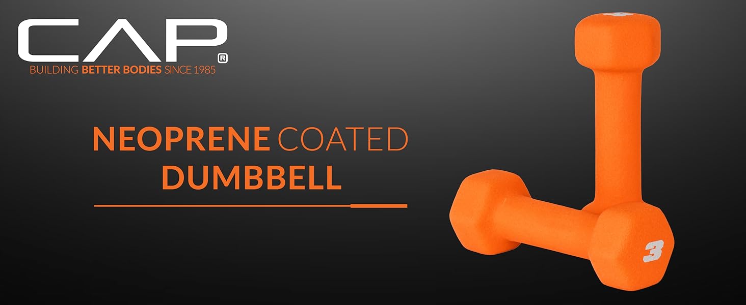 CAP Barbell Neoprene Dumbbell Weights