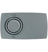 Dexas Over the Sink PolyFiber Flax Cutting Board with Collapsible Colander Strainer, 11.5 x 20", ...