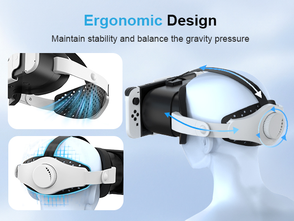 Upgraded VR Headset for Nintendo Switch
