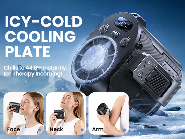 waist fan with ice cooler