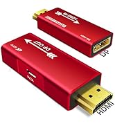 Shuomeng HDMI to DisplayPort Adapter, 4K@60Hz, 1080p@120Hz, HDMI to DP Converter, Male to Female,...