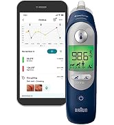 Braun ThermoScan 7+ Connect– Digital Ear Thermometer for Kids, Babies, Toddlers and Adults – Fast...