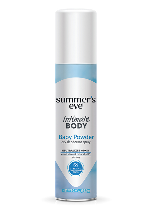 baby powder spray