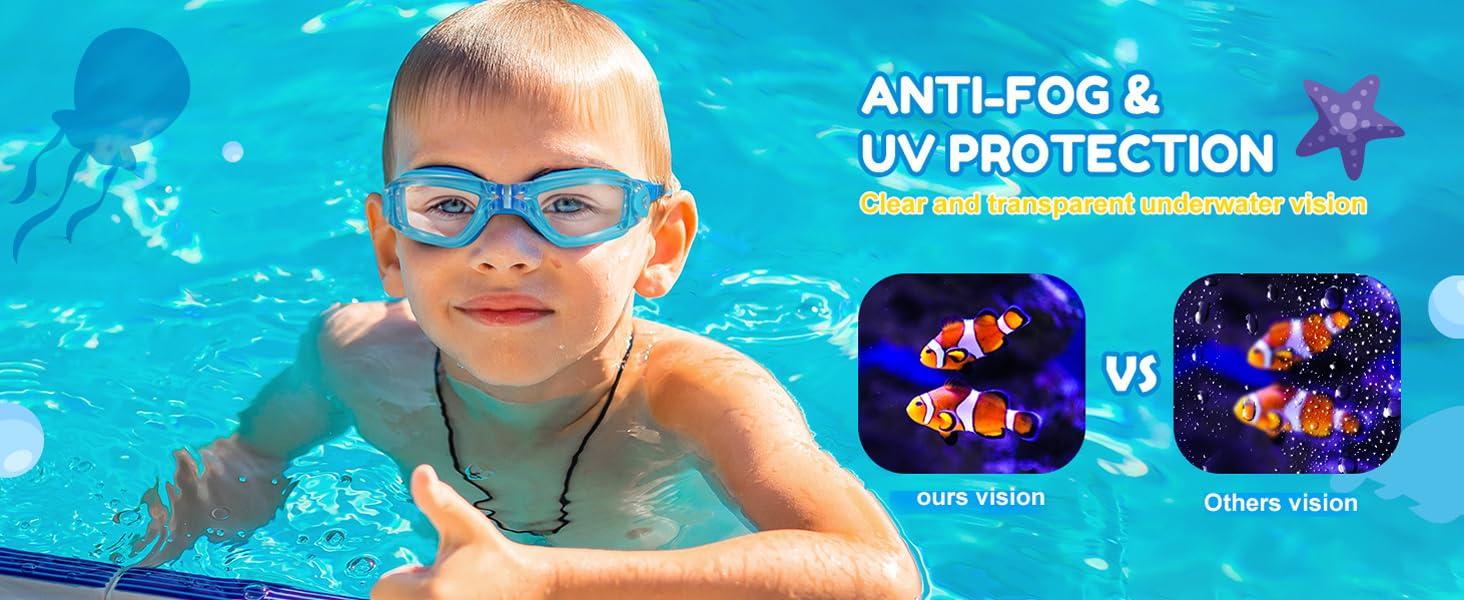 kids swim goggles