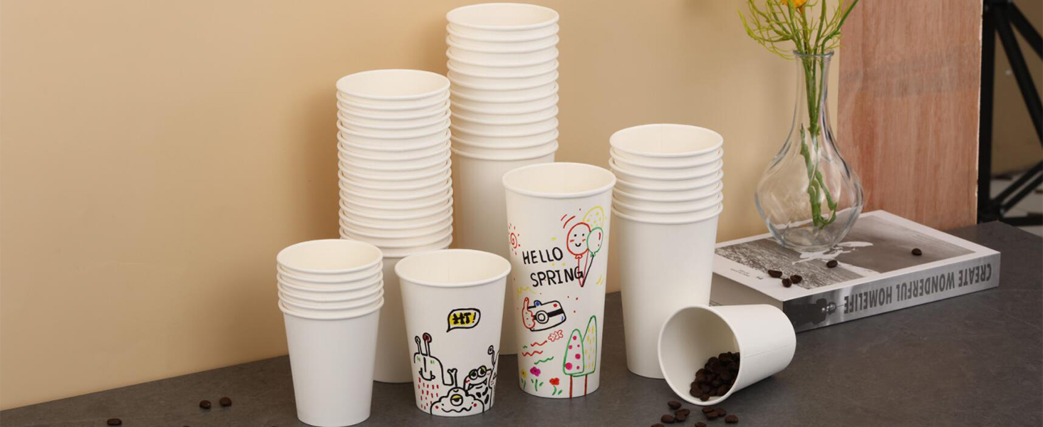 Perfect for Cafes or Tea Stores to Write Graffiti, use this cup for arts, crafts, decorating.