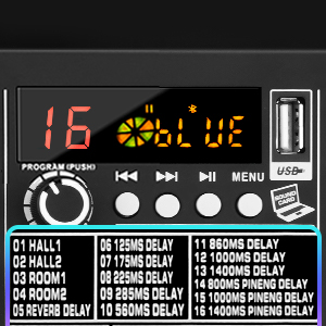 audio mixer with effects