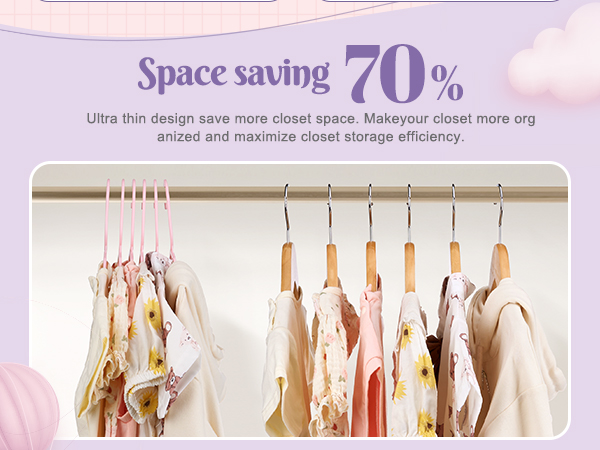 plastic baby hangers