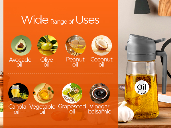 glass oil sprayer