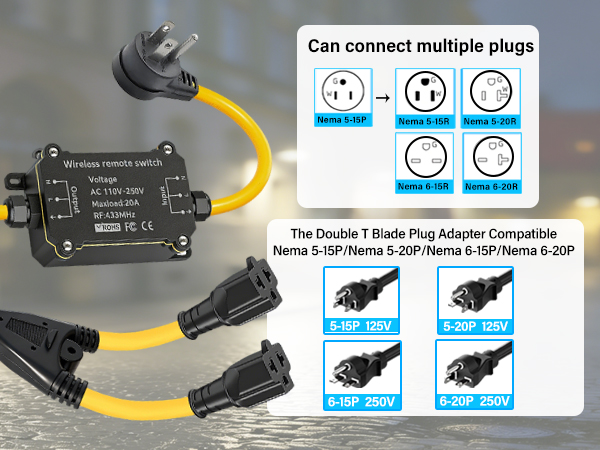 weatherproof remote switch