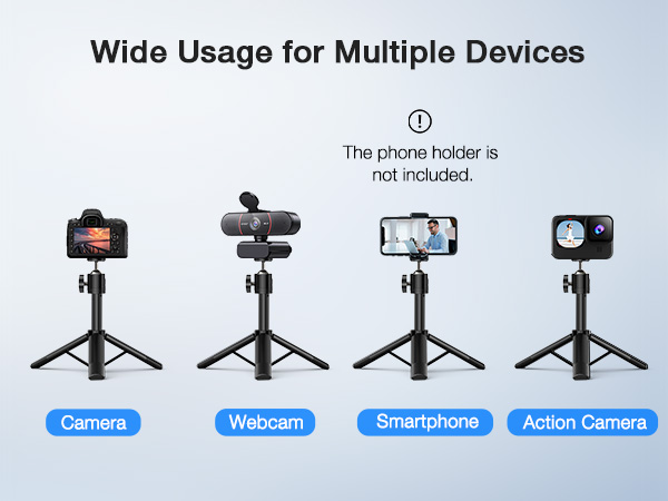 Wide Usage for Multiple Devices 4K Webcam for PC