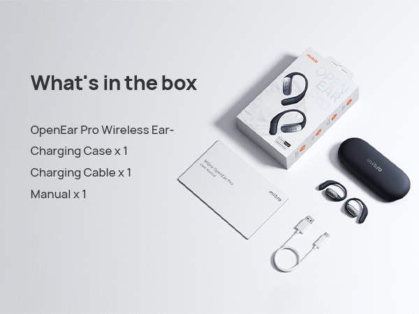 Mibro OpenEar Pro wireless earbud bluetooth headphone waterproof earphone sport work steady safety