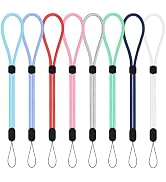 Hovmwey Wrist Strap Lanyard, 8 Pack Adjustable Wristlet Phone Lanyards for Keys, Cell Phone, Came...