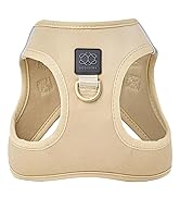 The DOGISTRY - SoHo Dog Harness - Dune - Award-Winning Luxe No-Pull Design - Crafted for Style, E...
