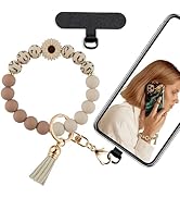 Silicone Beaded Phone Wrist Strap