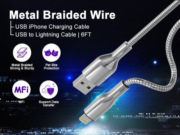 durable iphone charger cord
