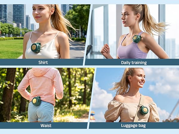 portable silent mini bladeless electric fan