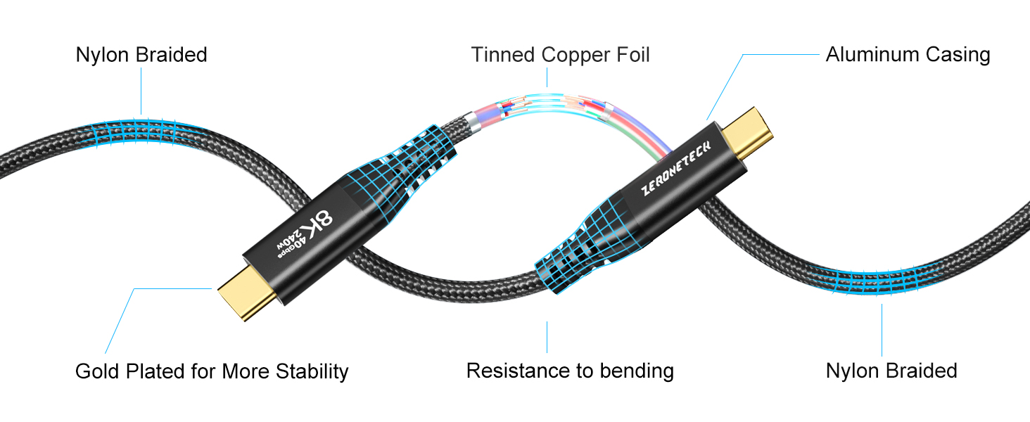 usb c cable for Thunderbolt 4