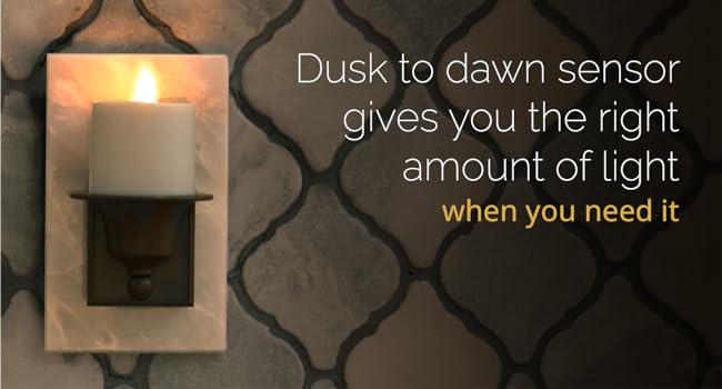 Dusk to dawn sensor gives you the right amount of light when you need it