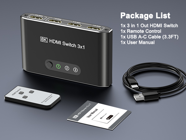 VRR ALLM HDMI Switch