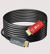 Twozoh HDMI Fiber Optic Cable 30FT, Long 4K Fiber HDMI Cord Supports 4K@60Hz/18Gbps