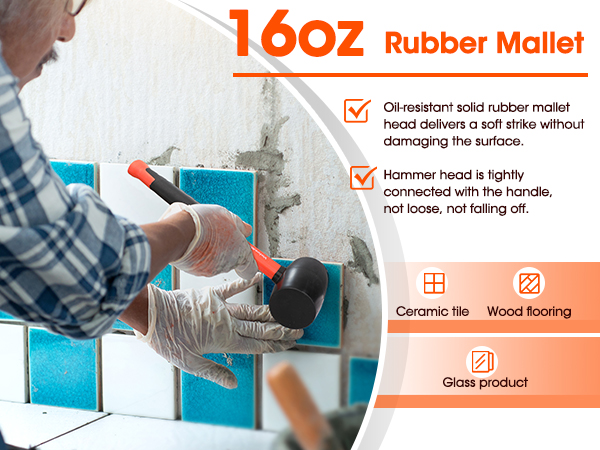 rubber mallet set