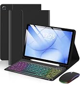 EAMPANG Case with Keyboard Mouse for Samsung Galaxy Tab A11 Plus/A9 Plus | 2025/2023 11 inch 7 Co...