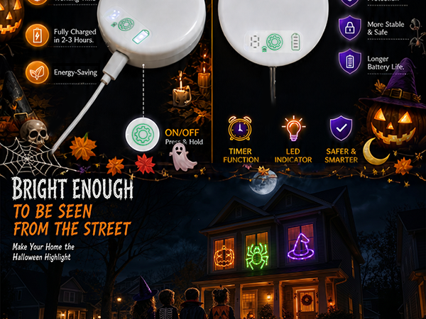 Halloween lights