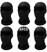 Black Ski Mask for Men Balaclava,Summer Cooling Neck Gaiter UV Protector Motorcycle Ski Scarf for...