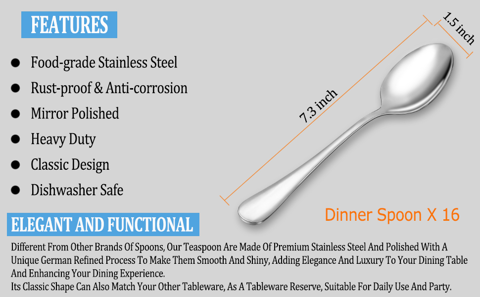 spoons set size