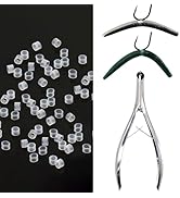 FishTrip 200/210pcs Wacky Worm O-Rings for Wacky Rigging Senkos Soft Plastic Worms Stickbaits, Si...