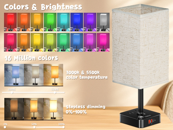 RGB Color Changing Lamp
