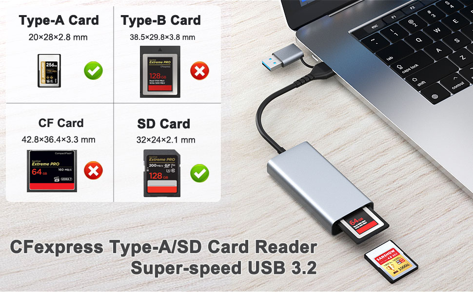 cfexpress type a card reader
