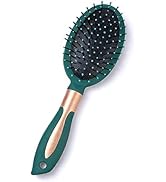 Paddle Brush for Women & Men Detangling Brush Hair Brush with Nylon Bristles, Anti-Static Hairbru...