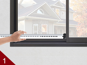 sliding door lock bar