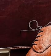 DELELE 2 Pair Round Waxed Oxford Shoe Laces for Dress Shoes and Boots