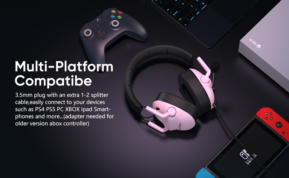 gaming headset with microphone