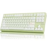 OOCTPK Chilkey ND TKL Aluminum Mechanical Keyboard, 87 Keys Tenkeyless Wireless Gaming Keyboard, ...