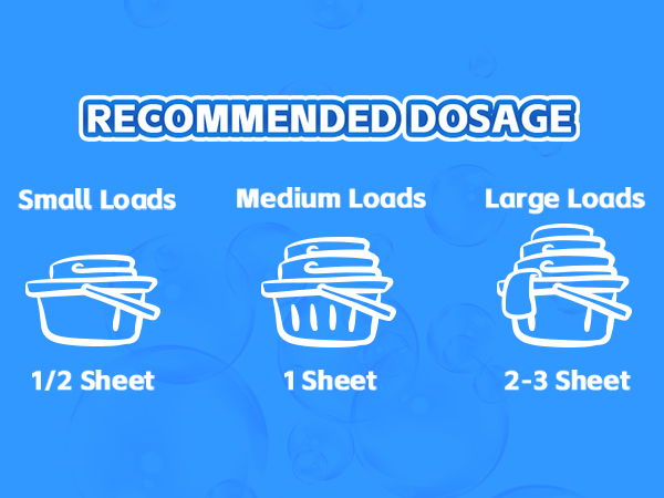 Laundry Detergent Sheets