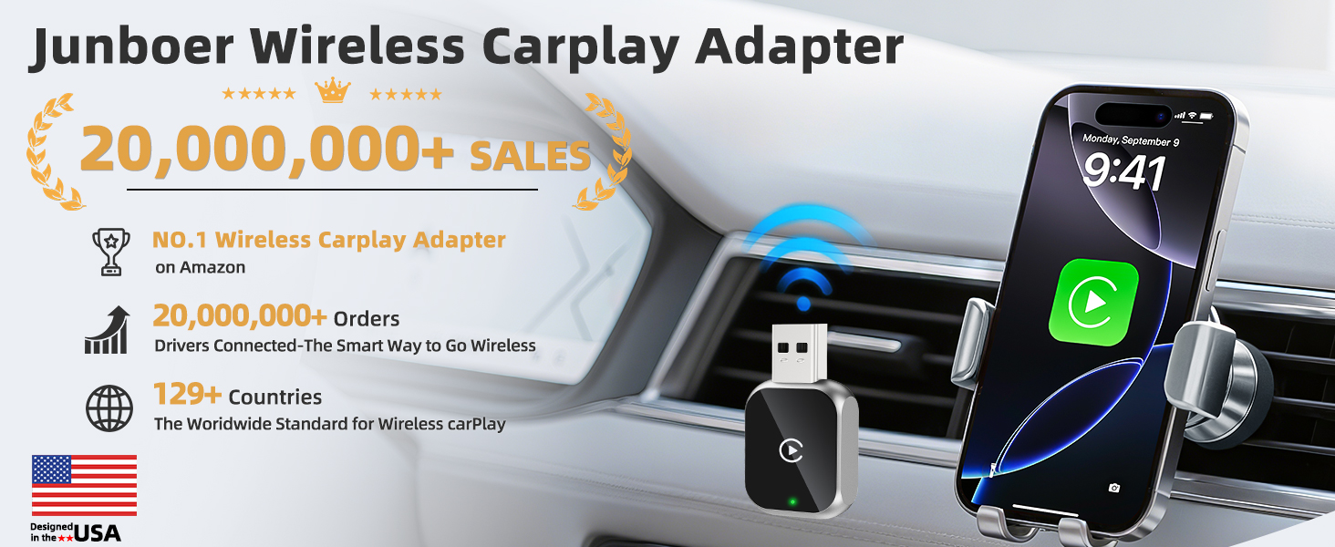 Wireless Carplay Adapter Apple Dongle
