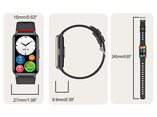 smart watch parameters