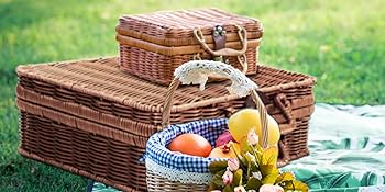 Wicker Picnic Basket