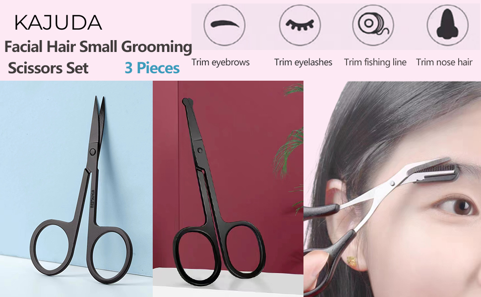 brow trimming scissors