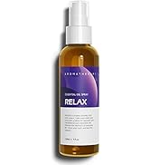 Benatu Lavender Sandalwood Essential Oil Blend Spray for Body and Hair, Multi-Use Natural Relax S...