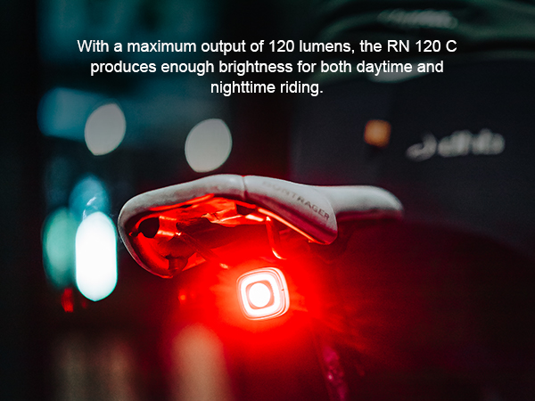 bright bike light with 120 lumens