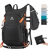 BECOJADDE 20L Hiking Backpack Lightweight Travel Backpacks Water-Resistant Daypack Fits Cycling H...