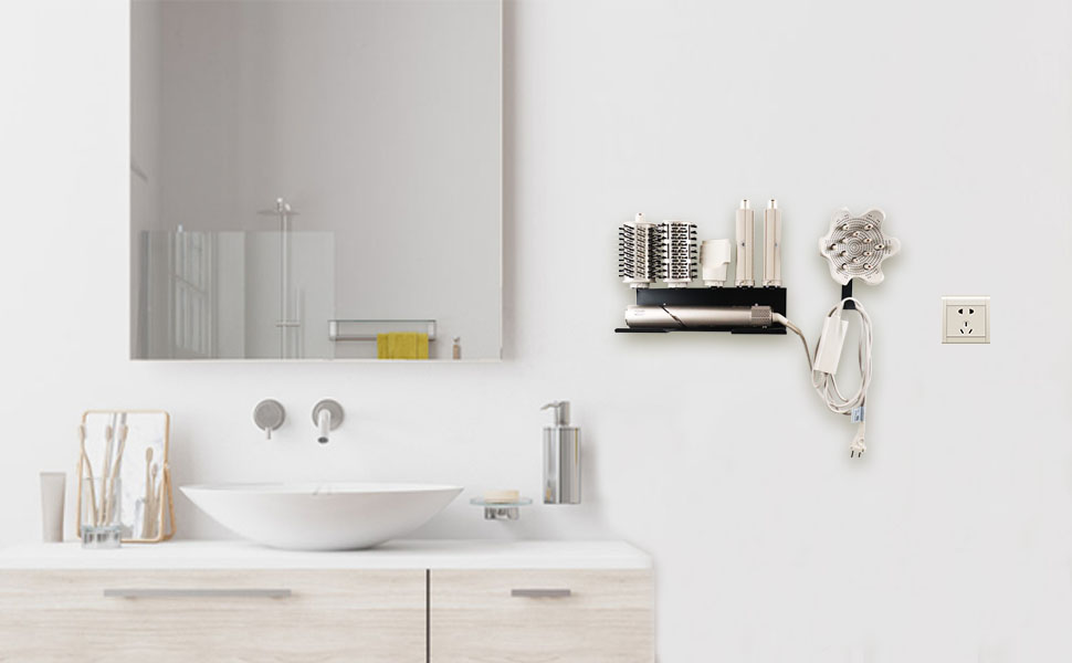 hair dryer organizer