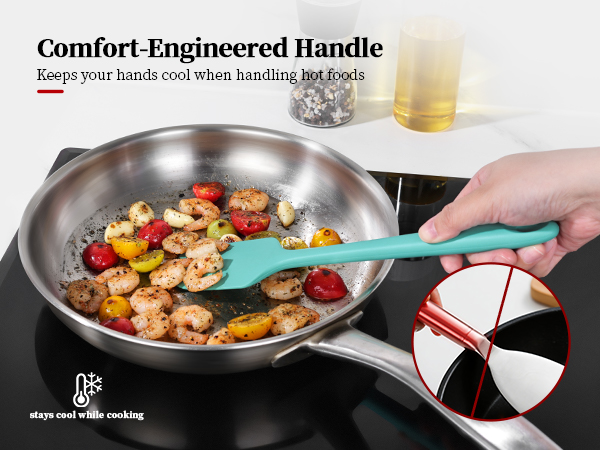 High Heat Resistant Food Safe Silicone Spatula